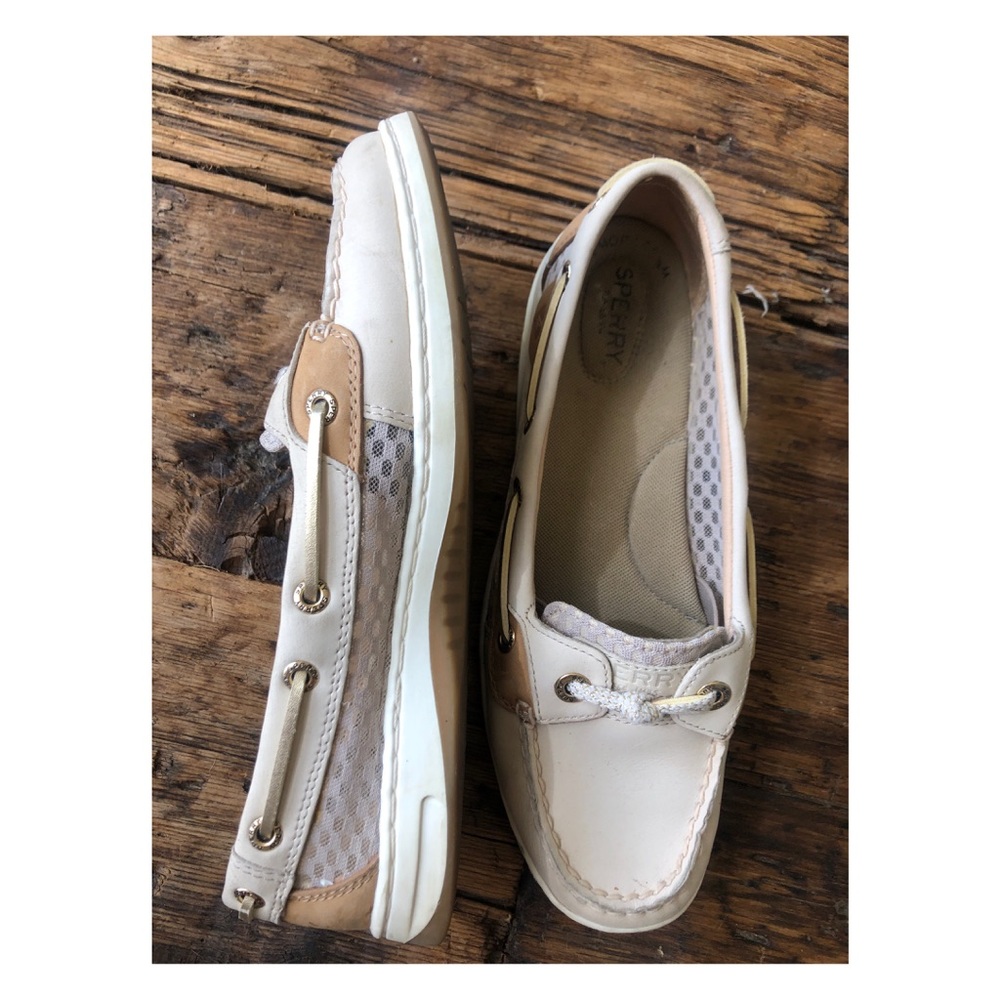 Sperry leather loafers size 8